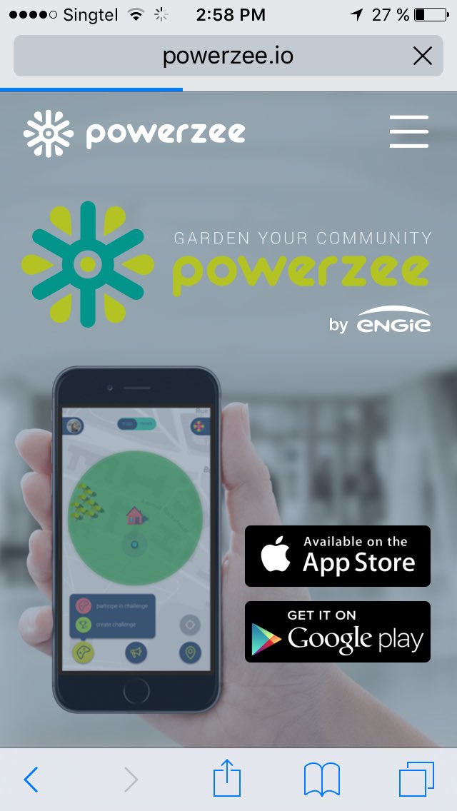 JulieDallard's tweet photo. Check out the #PowerZee website https://t.co/H0qdU7qM5R and the #PowerZee interactive Hot-Cold map of Singapore! #SIEW2017 #ENGIE https://t.co/ibi2rkXBkl