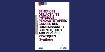 Institut_cancer's tweet photo. Activité physique et #cancers : des bénéfices prouvés pendant et après les traitements. Plus d'infos sur https://t.co/IP8nbp3Tfi https://t.co/tzZJoszljn