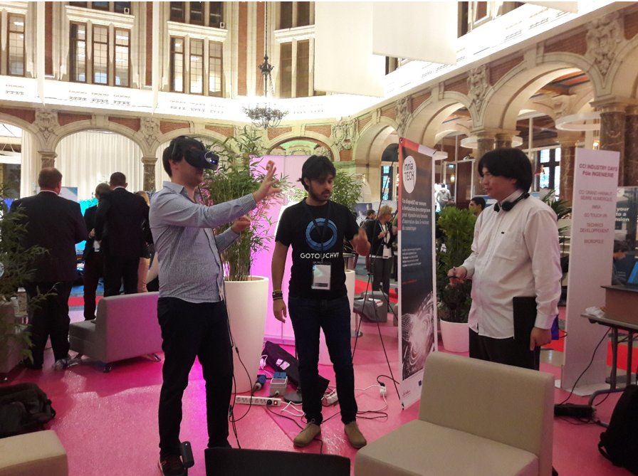 gotouchvr_it's tweet photo. Go Touch VR at the Lille Chamber of Commerce https://t.co/lAAghYMyVr https://t.co/bkTCtc5uWD