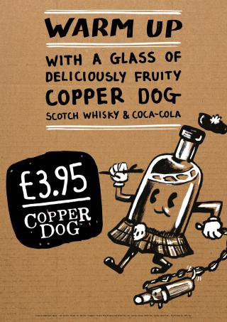 Still haven’t tried Copper Dog? There’s no time like the present! Grab yours with a coca-cola right here @TheSherlockHolm