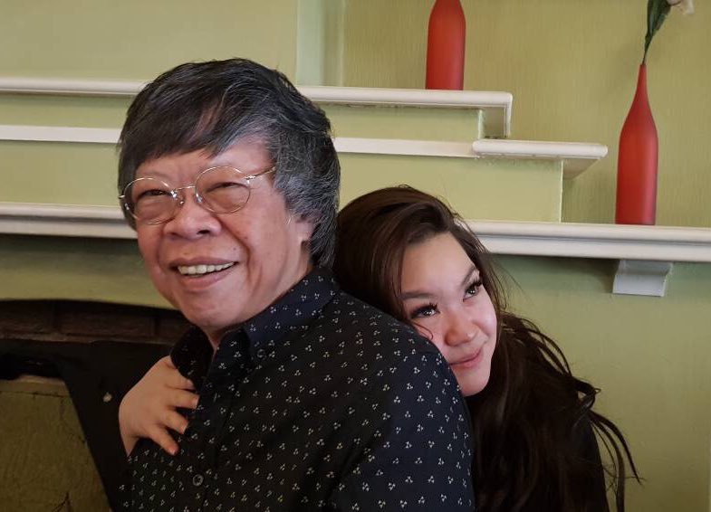 tiffaneemarie's tweet photo. Happy birthday daddy! @limkokwing https://t.co/oACVZuVISX