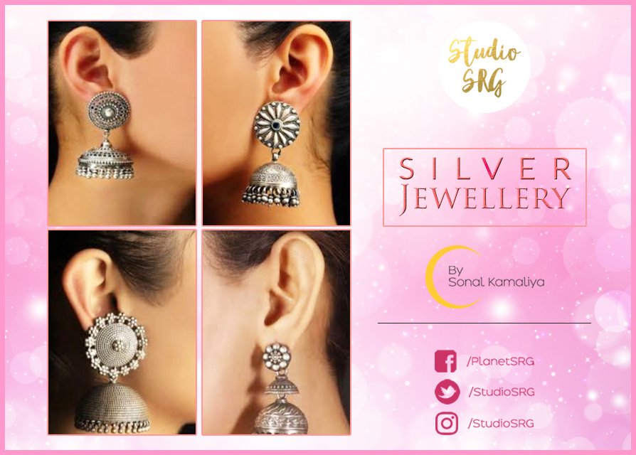 studiosrg's tweet photo. #StudioSRG #style #Radience #Glamour #Jewellery #PureSilver #HandmadeJewellery #WeddingJewellery #WeddingJewelleryPune #ShopInKoregaonPark https://t.co/xlhawVW7yN