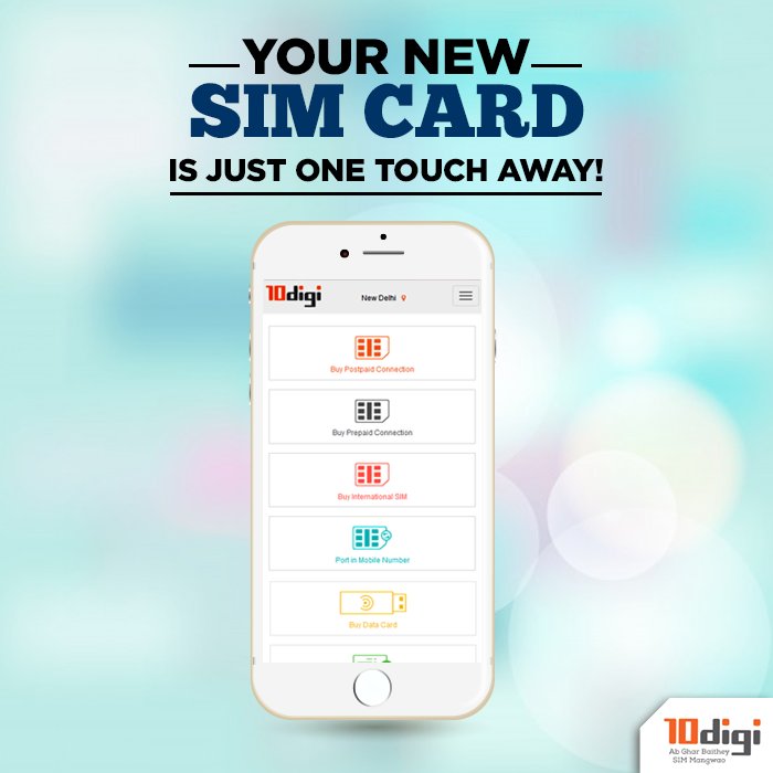 10digiapp's tweet photo. Hurry! Grab it now #10digi
Ab Ghar Baithe SIM Mangwao. https://t.co/IakS2zlr5y
