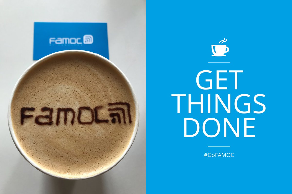 FAMOC_SA's tweet photo. Good morning ☕ ☕☕ #GoodMorning #MondayMorning #GetThingsDone #GoFAMOC https://t.co/UgsPWlfVkl