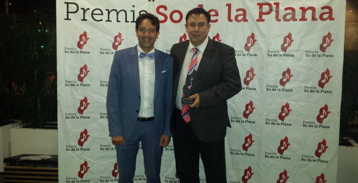 NUESTRASBANDAS's tweet image. El sábado #NBM recibió el Premio #SodelaPlana2017 al Medio de Comunicación. Muchas gracias a todos por este galardón @FSMCV @planalta