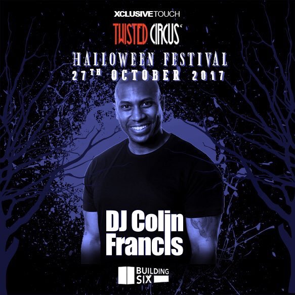 DJColinFrancis's tweet image. Very Excited for this Friday at #BuildingSix @TheO2 for One of the Best Halloween Party’s seen in LDN @TwistedCircusUK ... Ticket Only! 👻🎃
