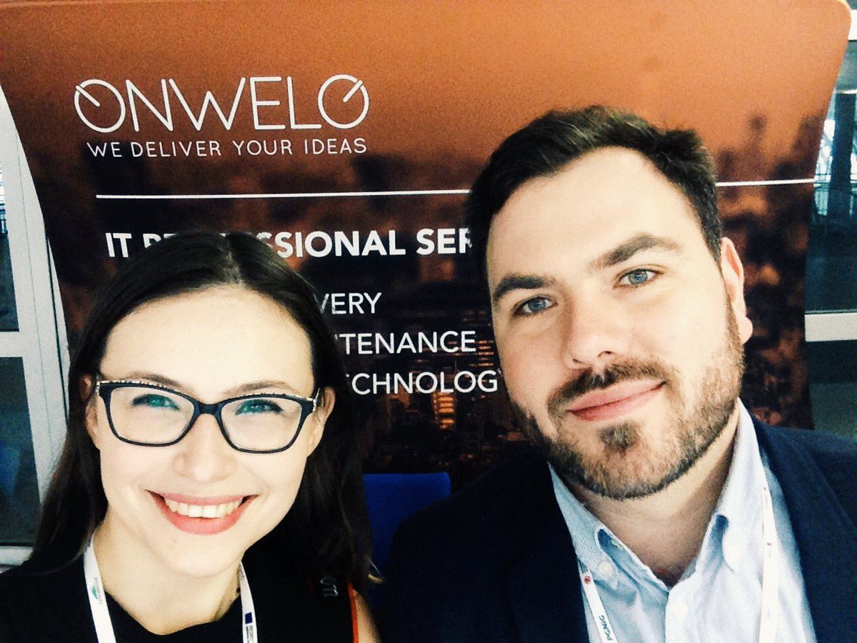 PaprzyckaSylwia's tweet photo. Z @marbaranowski i @rafalglab na @Forum_IR Zapraszamy! #onwelo #innovation #rodo #it https://t.co/5cBZilBGaO