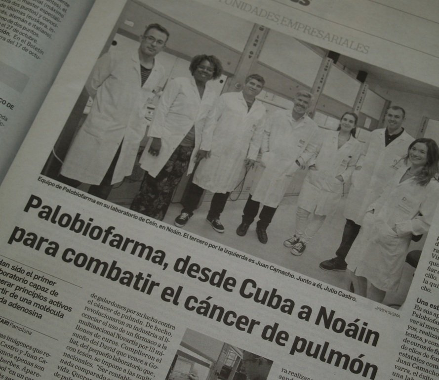 ceinnavarra's tweet photo. La firma #viveroscein #Palobiofarma, protagonista hoy en @DiariodeNavarra impreso. Un reportaje de @rubenelizari https://t.co/Bk4WkmRtph