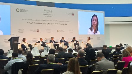 An insightful discussion on financial #innovation, at a session moderated by Lily Hua Fang.