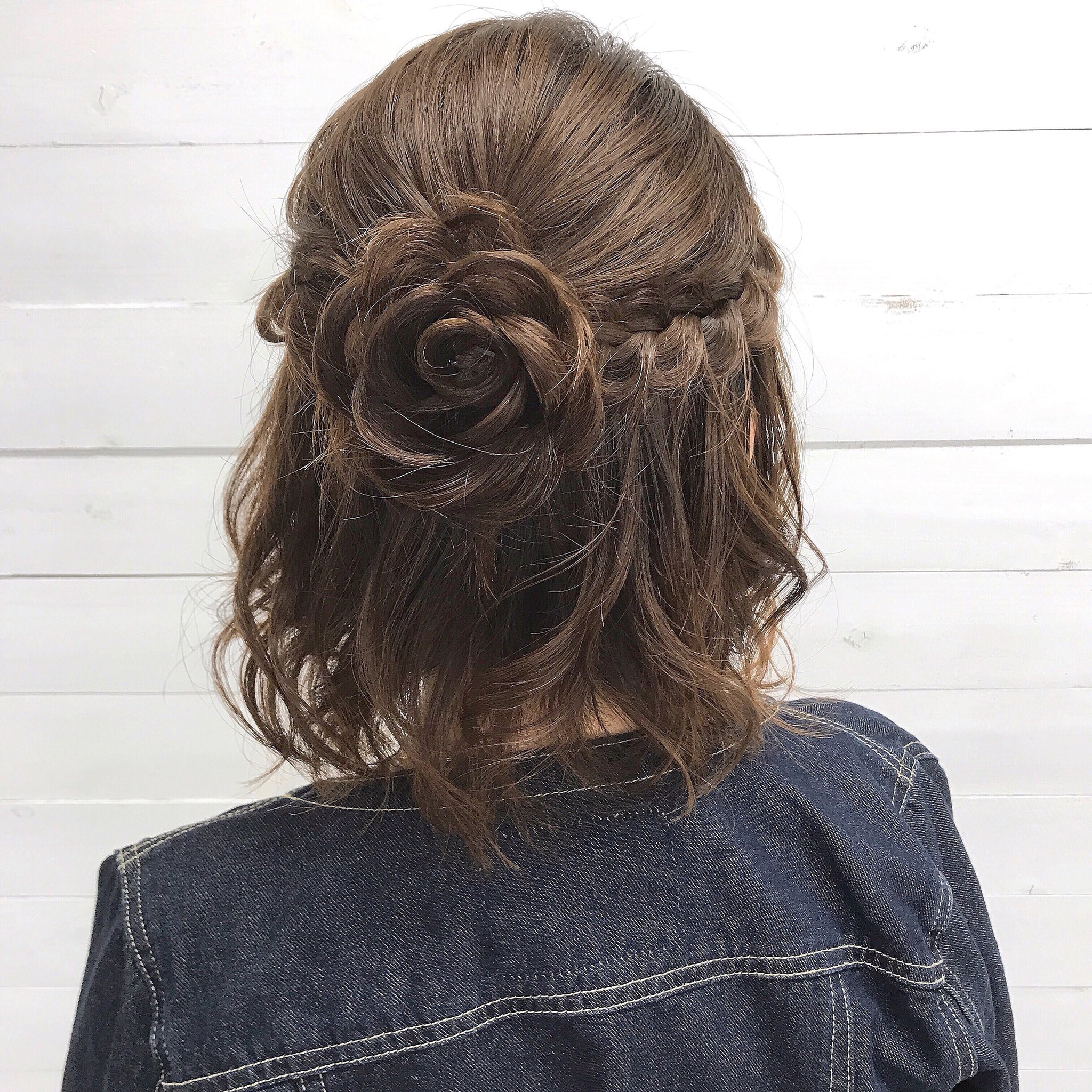 ヘアセットサロン 栄 錦 グランディール Twitterissa 双子ヘア 可愛くなりたい人 グランディールに集まれ ヘアセット ヘアアレンジ ヘアメイク ヘアメ ハーフアップ ショートアレンジ ショートヘア お花ハーフアップ セットサロン 名古屋