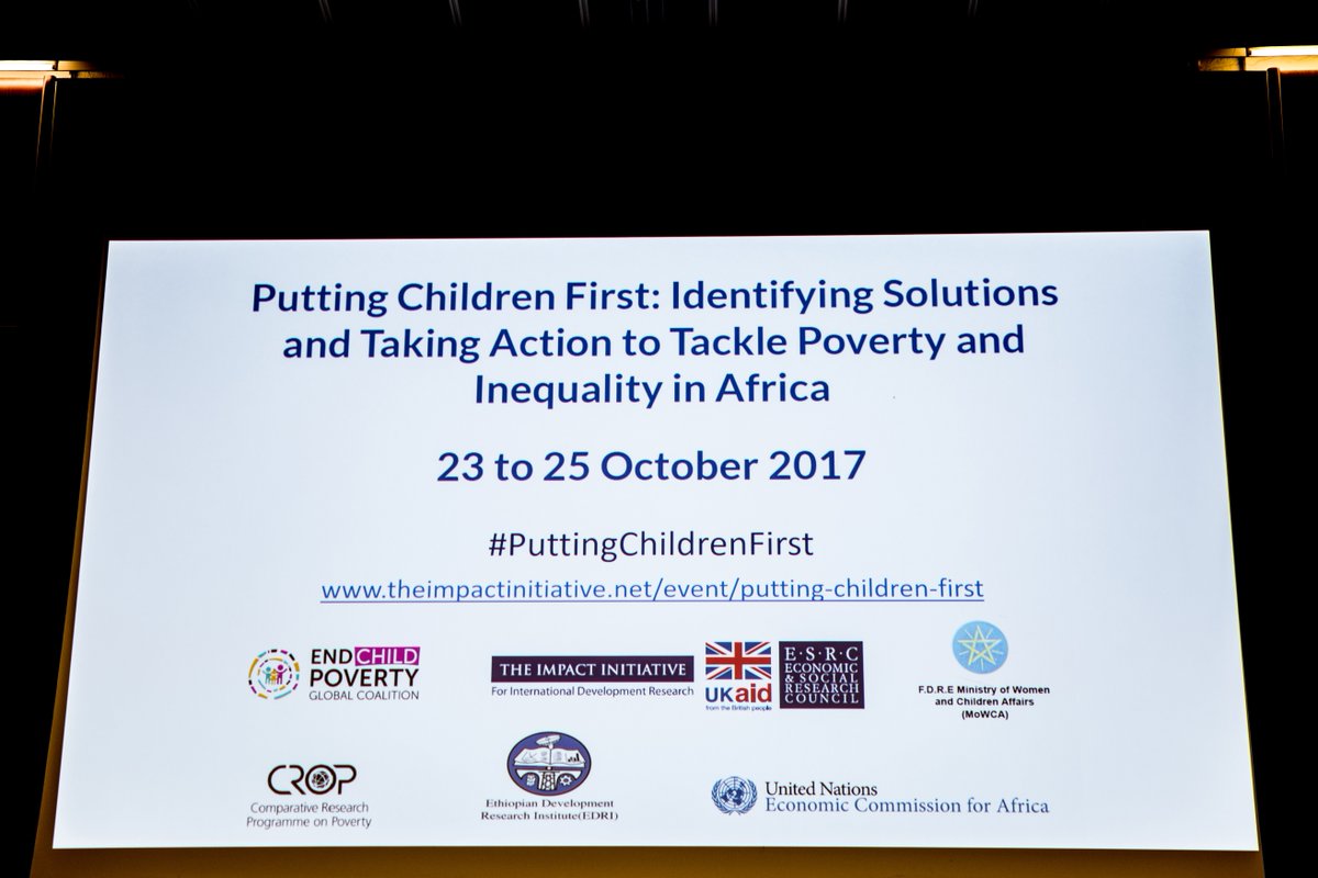 UNICEFEthiopia's tweet image. Policy makers, practitioners and researchers are discussing ways to fight child poverty in #Africa. #PuttingChildrenFirst