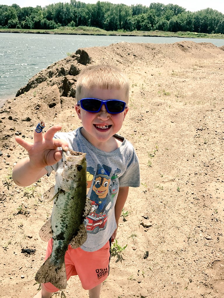 FamilyObsession's tweet photo. Just a boy obsessed with fishing! https://t.co/SAvYrCsxE1