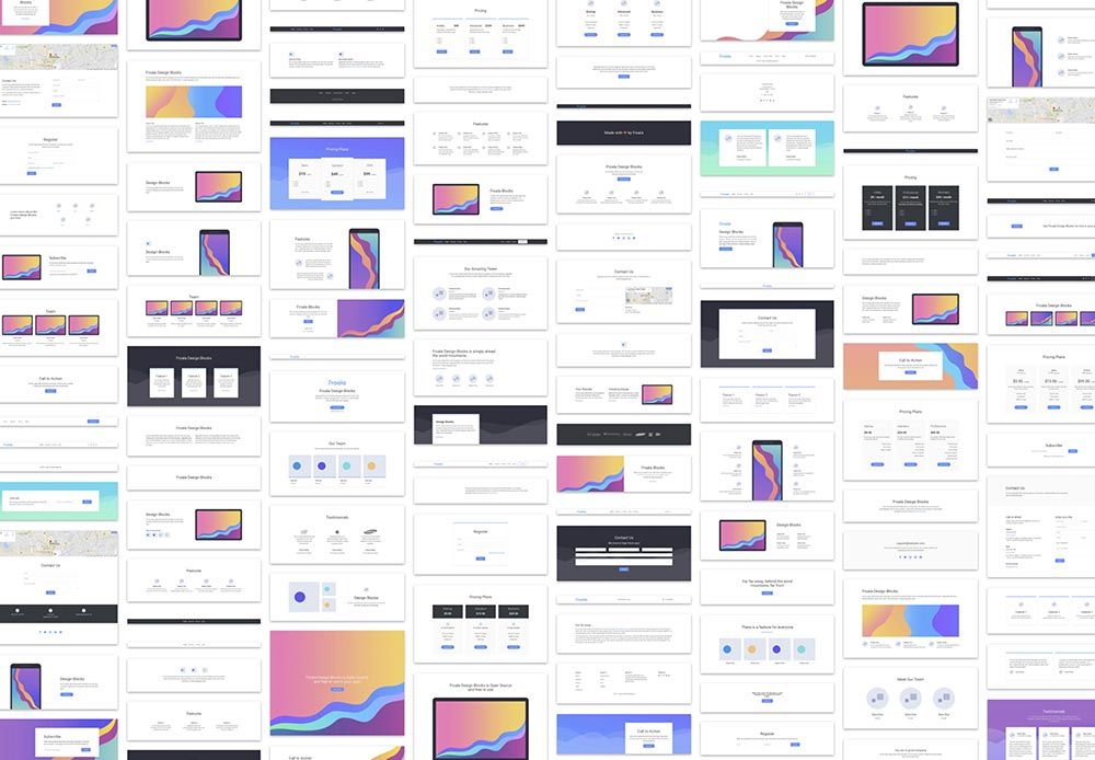 misterwebby's tweet photo. Oltre 170 #responsive #design blocks basati sulla libreria di #Bootstrap per applicazioni web o mobile https://t.co/JcbFWxZ5dH https://t.co/VudfeisfA4