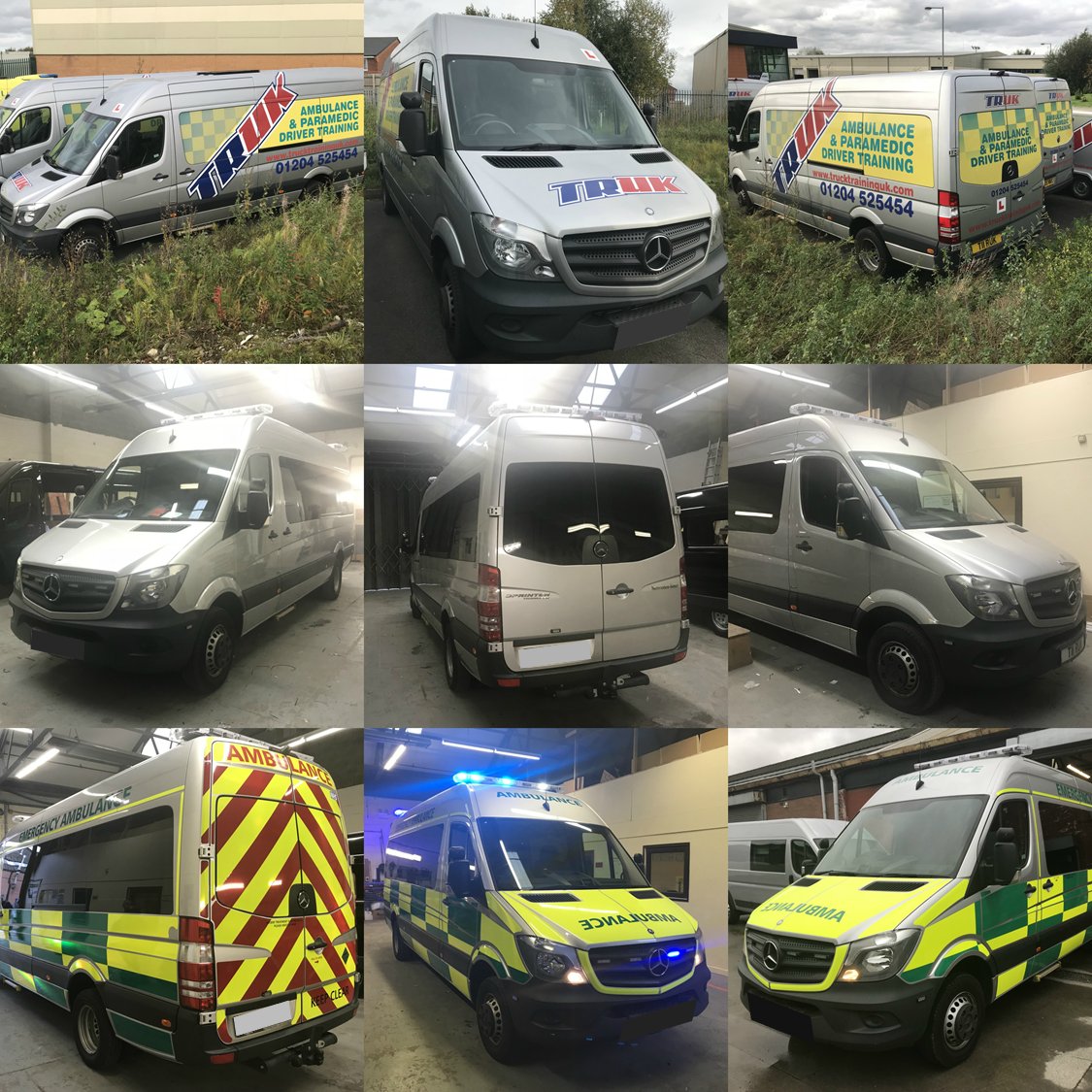 Before, during and after! #Ambulance #DriverTraining