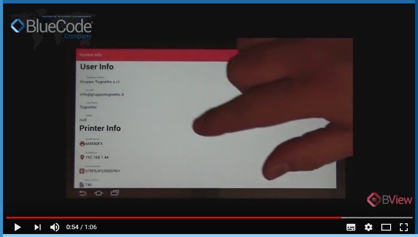 BlueCodeCompany's tweet photo. This is how BView runs on a Samsung multifunctional printer. Ecco come BView gira all'interno delle stampanti multifunzione Samsung. https://t.co/vghMu6NXLh