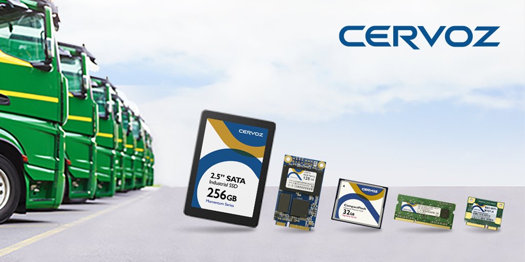 <a href="/Cervoz/">Cervoz Co., Ltd.</a> Provides the Industrial Computing Storage Solutions for Fleet Management. goo.gl/fev6vP