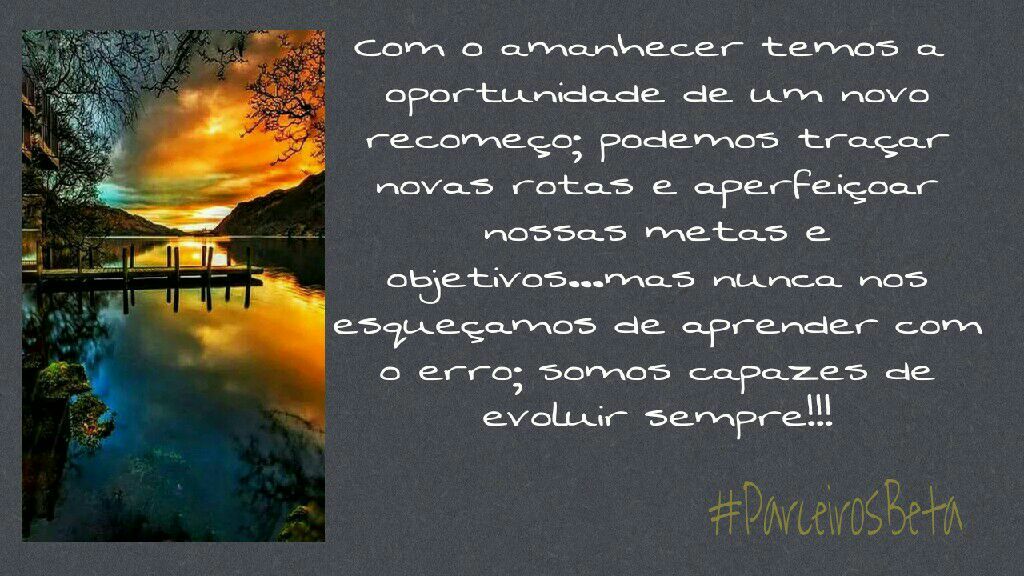 #PARCEIROSBETA
<a href="/parceirosbeta/">#PARCEIROSBETA OFICI</a>
Bom dia a todos e tenham uma excelente semana!!!😘😘😘😘😘😘