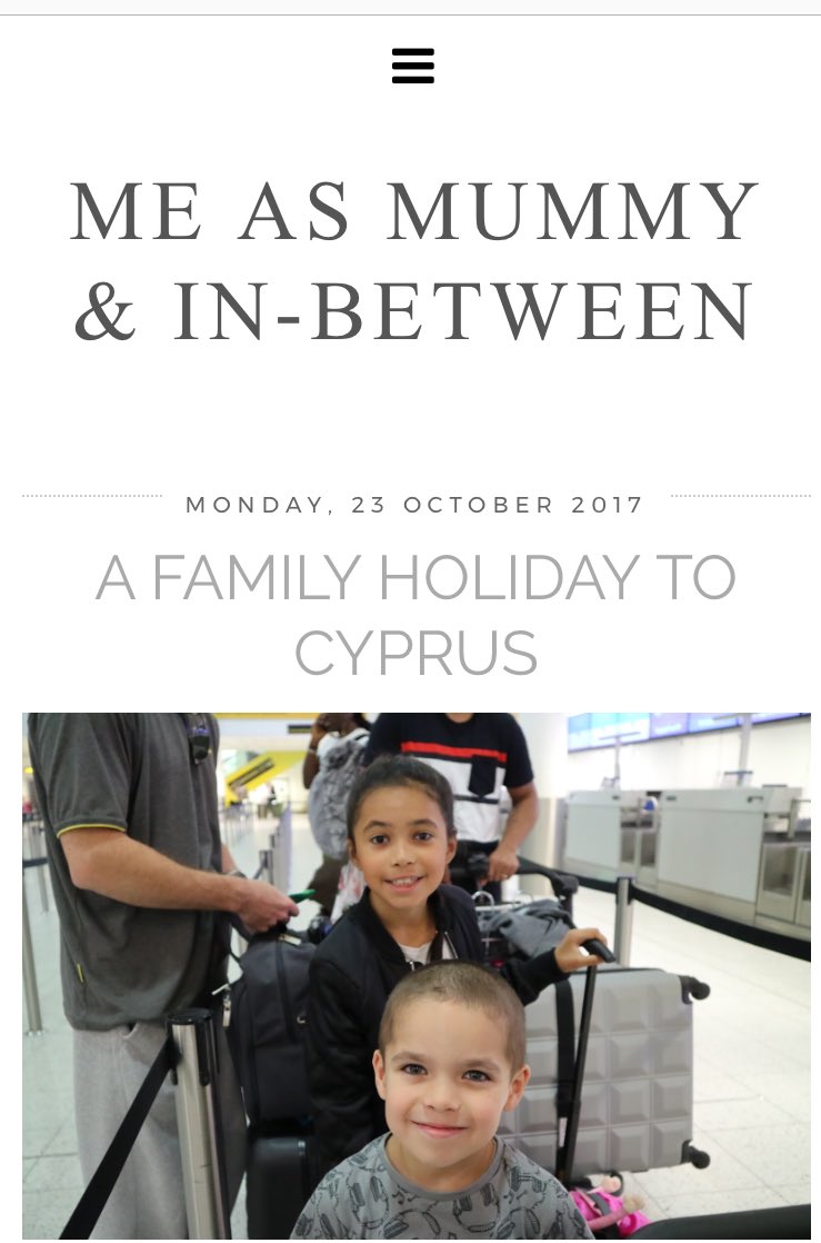 MaMandInbetween's tweet image. *NEW POST* Posted this morning all about our holiday to Cyprus #pbloggersuk #parentingbloggers measmummyandinbetween.co.uk/2017/10/a-fami… Go check it out now 😀