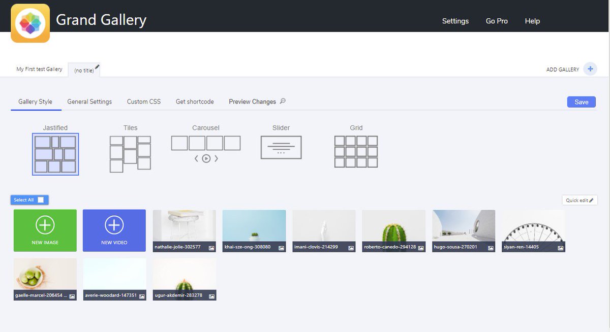 grand_wp's tweet photo. New WordPress Photo Gallery back-end view ! Download now here- https://t.co/amTpuSQJRA
#WordPress #photo #gallery #tchat #blogchat #wpplugin https://t.co/1eFgfJEz7Z