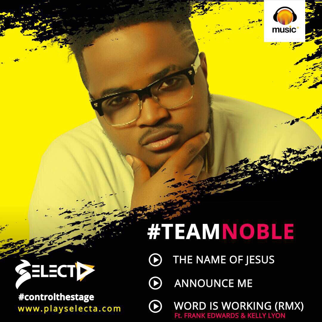 PlaySelecta's tweet photo. #TeamNoble Are you in the building? 
Get @Mrnobleofficial on the #PlaySelecta stage by streaming his songs - https://t.co/hw2XPkACRV https://t.co/TMeMB8vuEd