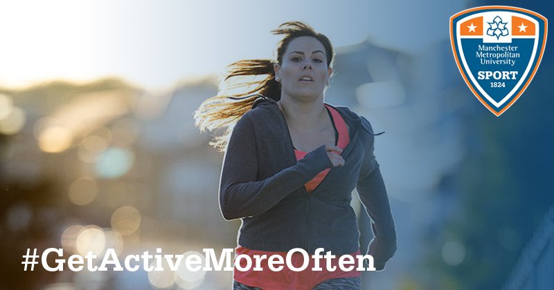 MMUSport's tweet photo. Join @MMU_Jogging tomorrow at @PlattLaneMMU at 6pm. Meet at the reception and #GetActiveMoreOften https://t.co/2ZORjd5Ast