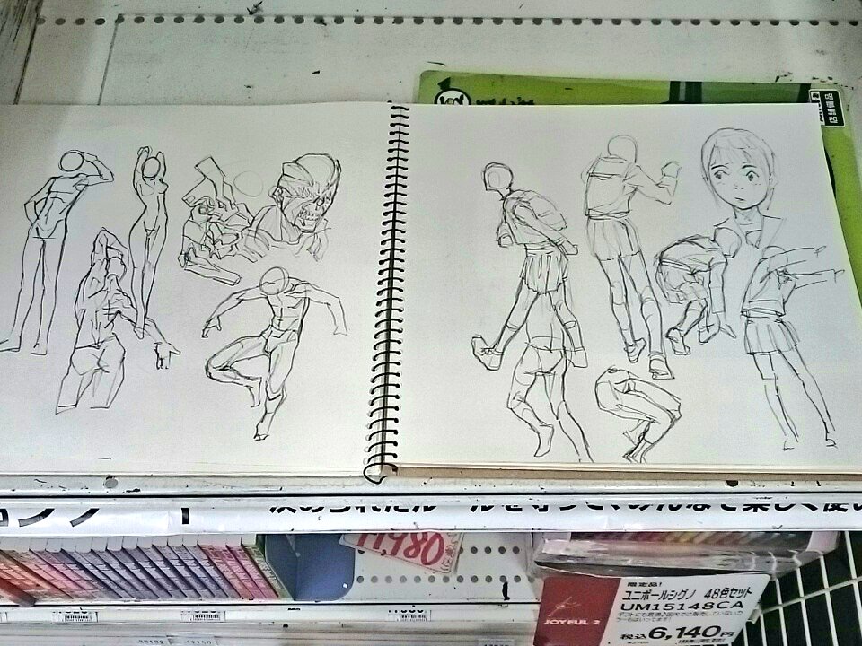 店でラクガキ(※コミュニケーションノート) 