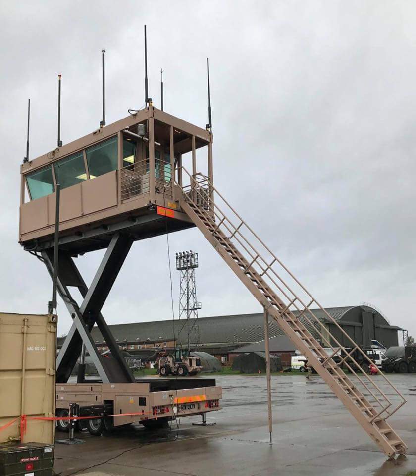 RAFCyberspace's tweet image. #CyberCommsSpec &amp;amp; #CommsInfraTech Reservists visit 90SU at ACPV17, the RAF&apos;s expeditionary Air &amp;amp; Jt Ops comms enablers &amp;amp; cyber protectors.