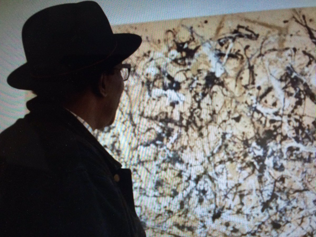 JulieLomax's tweet photo. Best museum tour ever from Fab Five Freddy @metmuseum in Basquiat - Rags to Riches @BBC #Basquiat #Fabfivefreddy #museumclub https://t.co/AFCrccmvzK