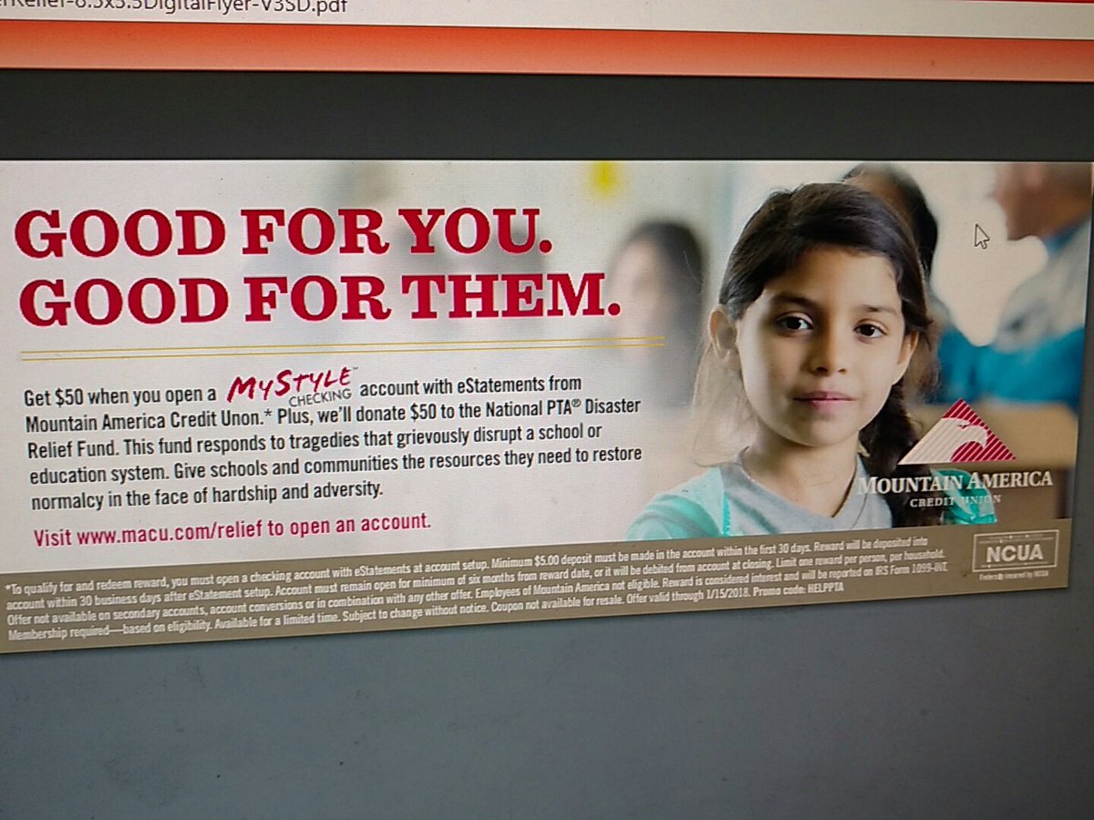 Visit macu.com/relief to find out how you can help PTA and MACU aid schools affected by natural disasters