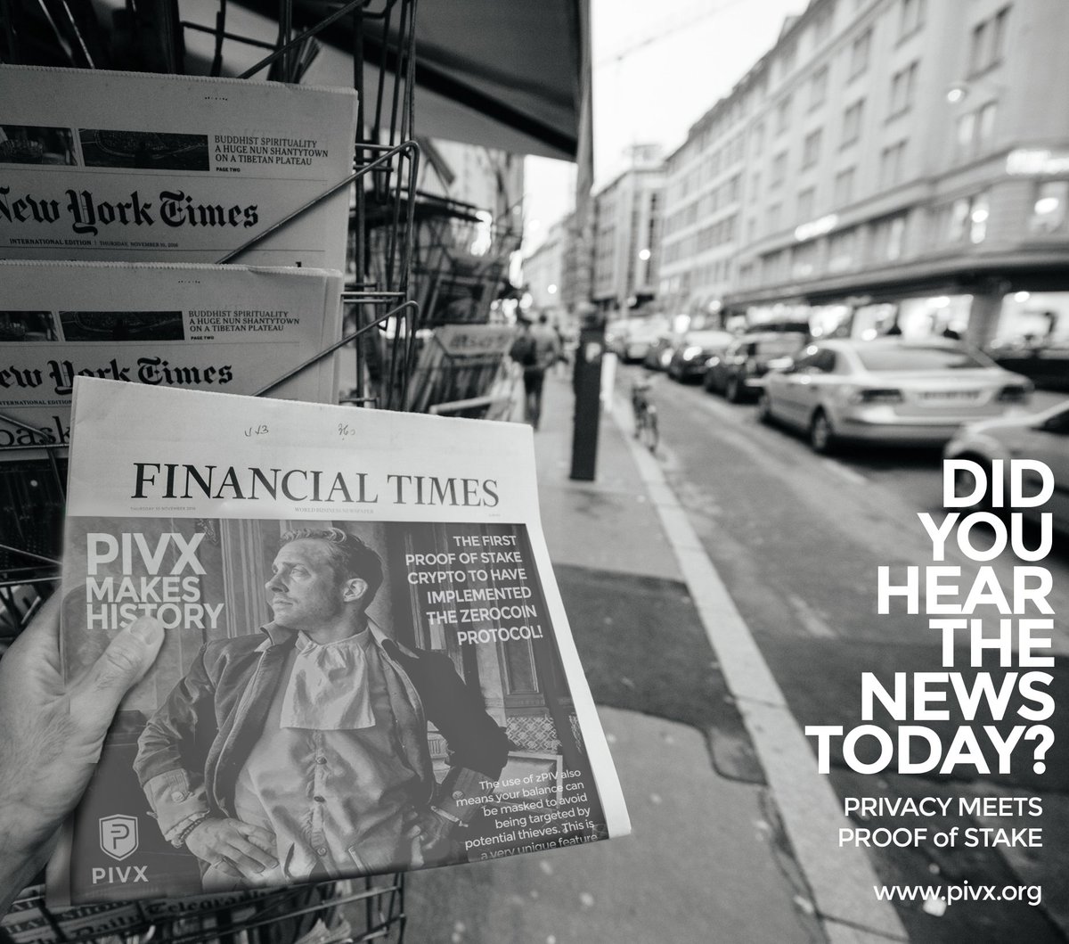 Have you heard? zPIV, the first Proof of Stake privacy coin is now live! #WeDidIt! 

$btc $eth $neo $xmr #cyptocurrency $PIVX