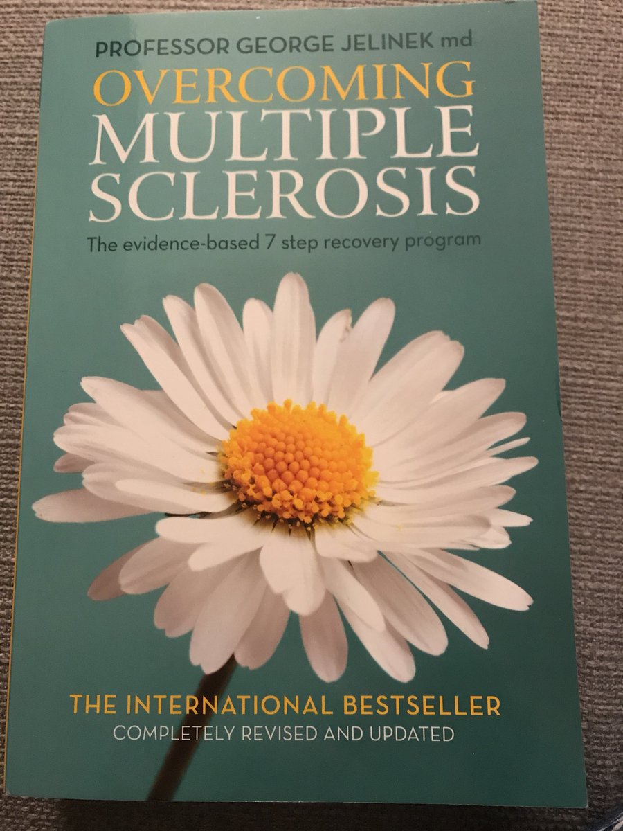 EdinbMS's tweet photo. #overcomingmultiplesclerosis #OCMS purchased this today, have heard great things @georgejelinek #book #MS https://t.co/t7rNIT488E