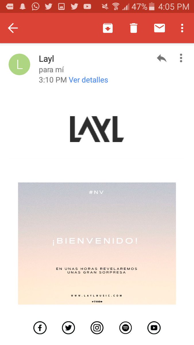 judcaxx's tweet photo. QUÉ EMOCIÓN EN UNAS HORAS #NVLayl https://t.co/piSE5W9hhk