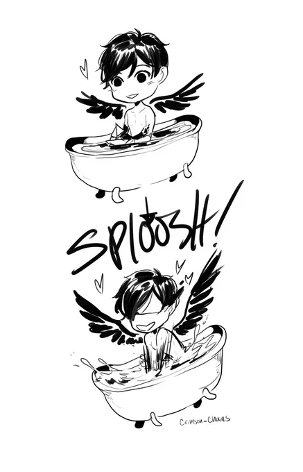 More Siren AU Sketches! :D
#CCSirenAU #CrimsonCamui
Check out @forth3written for the awesome fics which correspond with them~ 