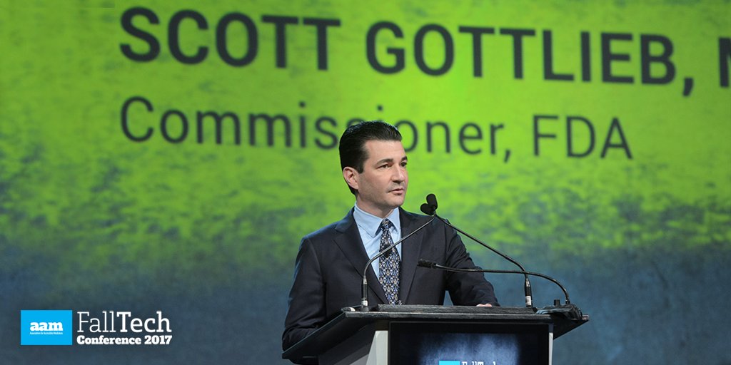 AccessibleMeds's tweet photo. Keynote address from FDA Commissioner @SGottliebFDA at #FallTech17 #generics #biosimilars https://t.co/VIS3cGnFwZ https://t.co/OTImtorOCU