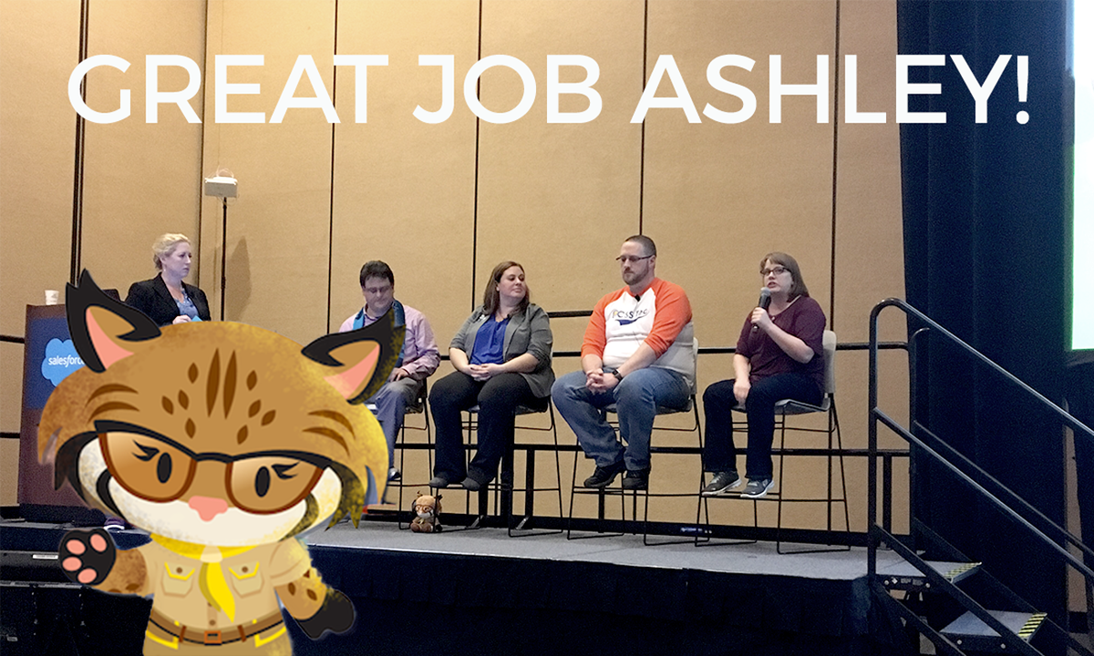 geopointe's tweet photo. Super proud of @AshCrosby representing @geopointe on stage at #DF17 today! #CrushedIt #AppStackAshley https://t.co/gZa4EcAHci