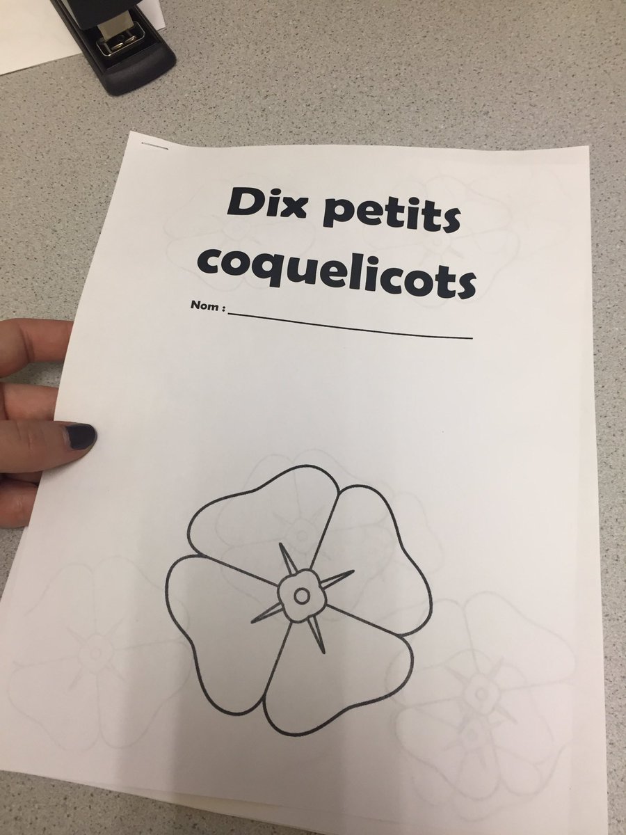 MmeElizabeth's tweet photo. Activité de numératie pour le jour du souvenir https://t.co/8mlYqo920g