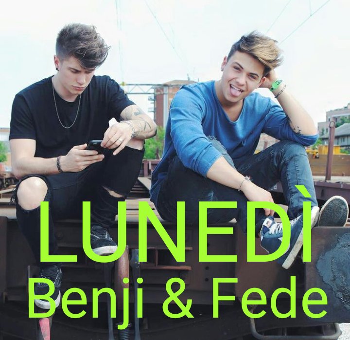 MusicAwardsIT's tweet photo. A distanza di due anni il singolo #lunedi di #BenjieFede raggiunge il disco d'oro! Complimenti @Benji_Mascolo e @fedefederossi https://t.co/wIm2kmCqY2