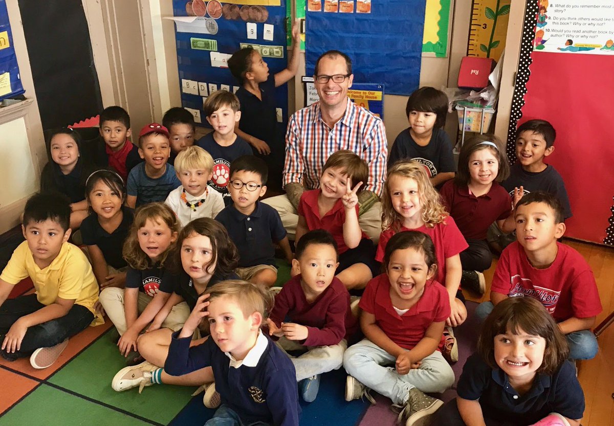 CEO Steve Schell was honored to become "Principal for a Day" at Hamilton Elementary School in Pasadena, CA! zurl.co/rvqmk