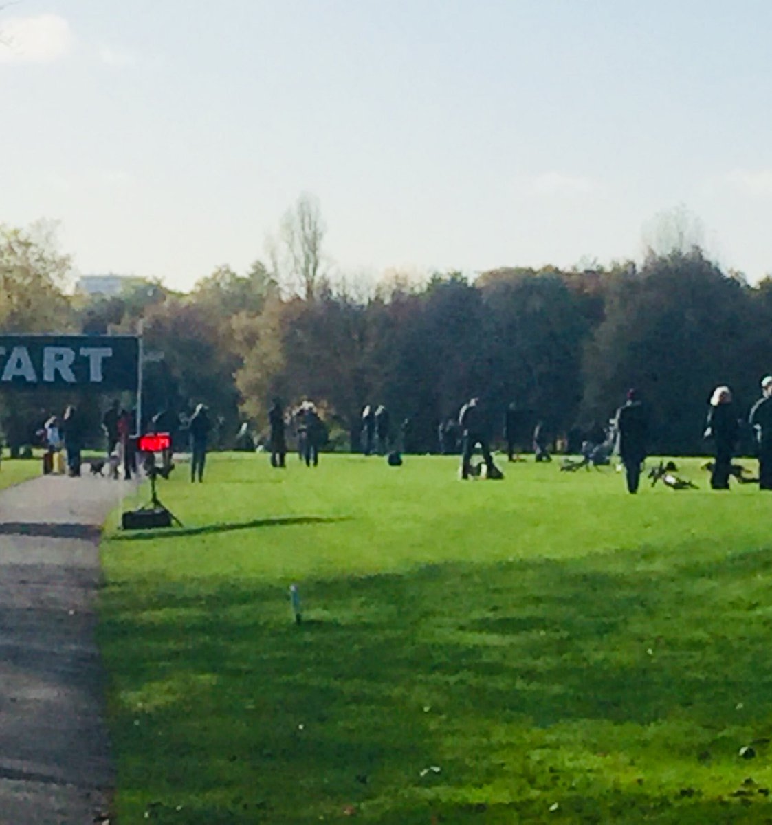 Regent’s Park, Sunday. On the heels of <a href="/FriezeArtFair/">Ariyan</a> ... The Art Word Project!