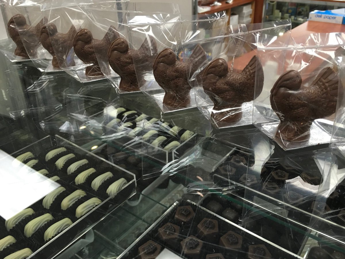 CCGChocolates's tweet image. Are you ready for Turkey Day?  We are at Carella's Chocolates!
