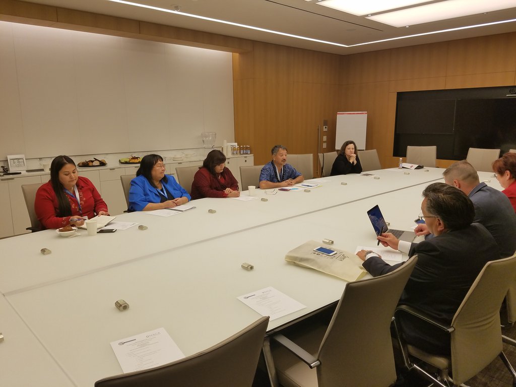 Native8a's tweet photo. The joint board meeting is underway! Thank you to @ncaied for supporting @Native8a and strong partnerships in #IndianCountry #NACA2017 https://t.co/FbPsEdQhJk