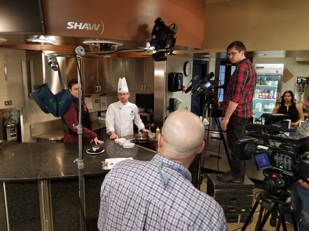 NAIT2ndEdition's tweet image. Just completed our first cooking with @ErnestsNAIT for this semester! Wait until you see what Chef Joshua made, eh! 🍁 #NAIT2ndEdition