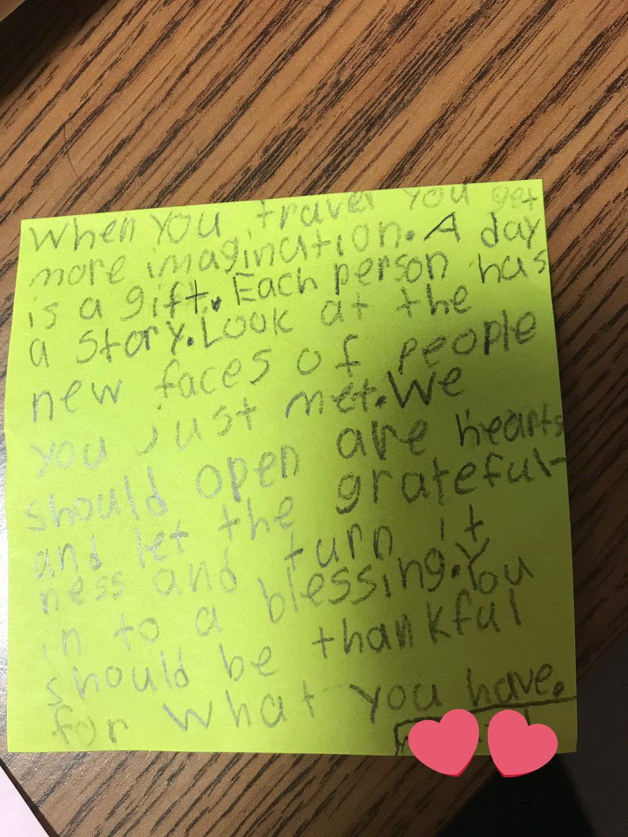escooter23's tweet photo. Thx @smithpenjo for a great lesson on gratitude! Students learned so much! #easternwcps https://t.co/fPxiyZ1jLa