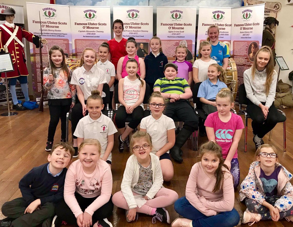SchombergSoc's tweet photo. Fantastic group of weans who are busy rehearsing for our #UlsterScots #Drama at our Special Concert! #GetYourTicketsQuick #17thNovember https://t.co/IcDeRe5s1U