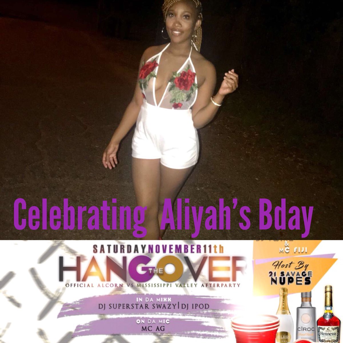 Promo_GoDD's tweet photo. S T A Y 😎 W O K E ™🔥 11•11•17 #SaveThatDate THIS SATURDAY Alcorn Vs Mississippi Valley AFTERPARTY ...!!! #TheHangOver🥃🍻🍺🍾 @superstarswazy https://t.co/AJHYJ913AG