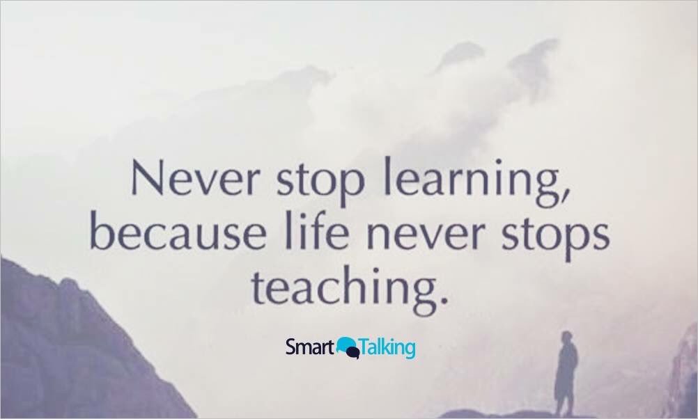 SmartTalkingCR's tweet image. #SmartTalkingCRQuote #neverstoplearning #lifequote #SmartTalkingCR 👌🏻