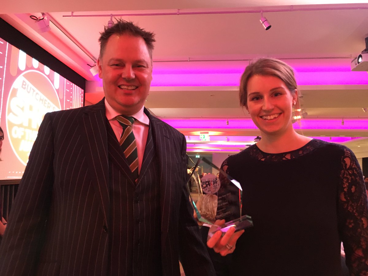 Best butchers shop in the whole of the uk. Well done team.  32 years on &amp; we’ve finally done it. #butchersshopawards