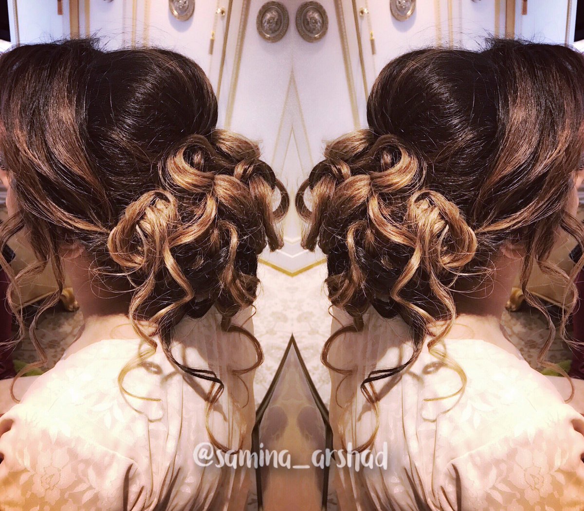 Samina Arshad On Twitter Vintage Inspired Updo Using Ghd