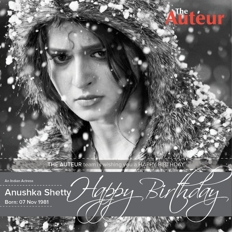 Happy Birthday Anushka Shetty - Wish you a good luck... 