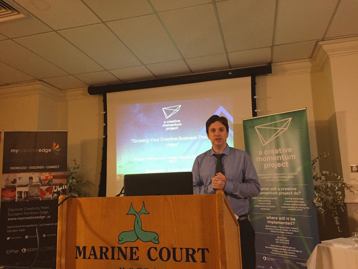 Niall Drew of #CreativeMomentum explains how <a href="/eucreative/">MyCreativeEdge</a> has positively impacted the regions in which it roles out its ideas &amp; initiatives